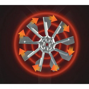 Royalty Line RL-AF-1500 olaj nélküli fritőz 1.500 W