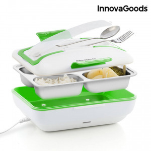 Innovagoods pro elektromos ételmelegítő 50w fehér zöld