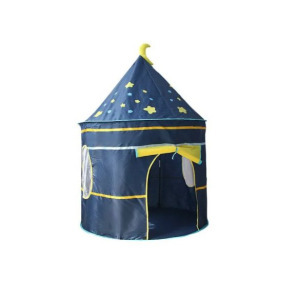 Palota formájú gyermek játszóház, kék