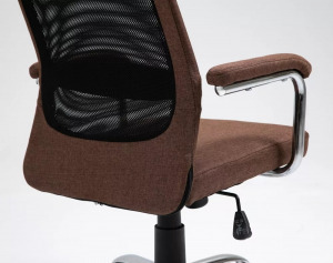 Relax ergonomikus főnöki forgószék - irodai szék - 03 - barna