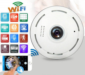 V380 HD - 360 fokos wifi okos kamera