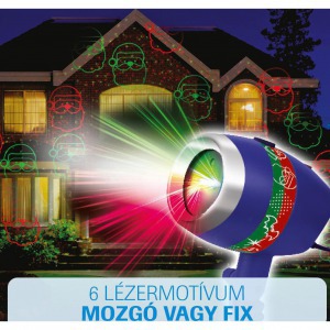 Star Shower Laser Magic mozgó lézerfény rendszer (WS Teleshop)