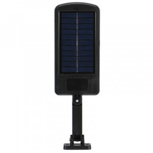 Napelemes SMD LED lámpa mozgásérzékelővel, fali tartókonzollal, 180 W