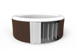 Avenli felfújható jakuzzi Nice barna rattan hatású 175x70cm (17283EUV31)