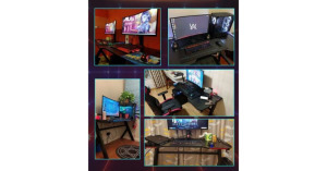 Apollon R5 gamer asztal - 140cm