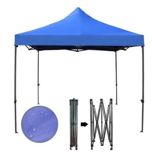 Összecsukható kerti pavilon, sörsátor 3x3m-es méretben (kék, zöld, piros színekben)
