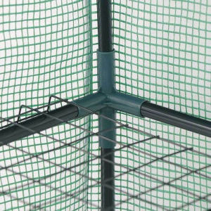Melegház polcokkal, 143x73x197cm