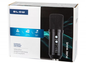 Stúdiómikrofon állvánnyal