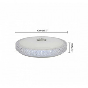 Intelligens RGBW mennyezeti lámpa, bluetooth hangszóróval 40 cm