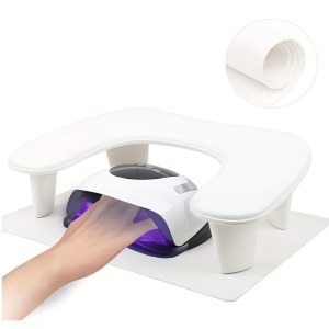 Ergonomikus körömdíszítő párna - kényelmes kéz- és lábtámasz manikűrhöz