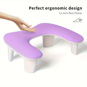 Ergonomikus körömdíszítő párna - kényelmes kéz- és lábtámasz manikűrhöz