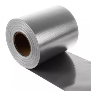 Belátásgátló kerítésszalag, 19cmx35m 630g/m2 szürke