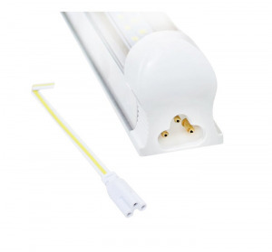 T8 LED fénycső, 120 cm hosszú, dupla soros - 30W - semleges fehér