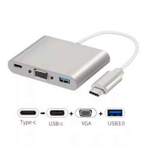 4 in 1 Type C - USB 3.0 USB C, VGA adapter