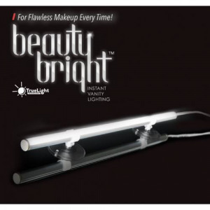 Beauty Bright tükörre rögzíthető LED-es kozmetikai lámpa