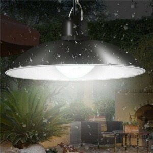 2 db-os napelemes függőlámpa szett, energiatarékos kültéri világítás