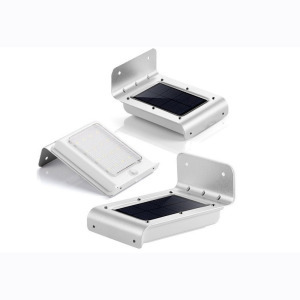 Kültéri, kerti lámpa (napelemes, 16 LED-es)