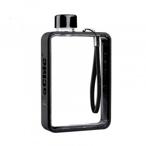 A5 lapos kulacs (380 ml) fekete