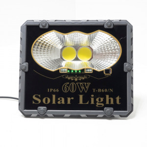 60W napelemes reflektor COB leddel, távirányítóval (TB60)