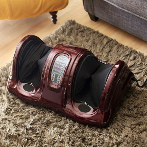 Elektromos lábmasszírozó gép - távirányítóval