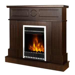 Elektromos kandalló Ambasador wenge & Gala silver, 1000x1048x300 mm, 2000 W