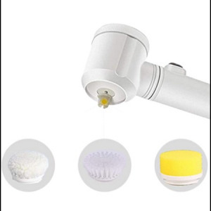 Kézi tisztítókefe, 3 cserélhető fejjel - MS-659