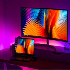 Telefonról vezérelhető bluetooth LED szalag 5m - TV háttérvilágítás - MS-715