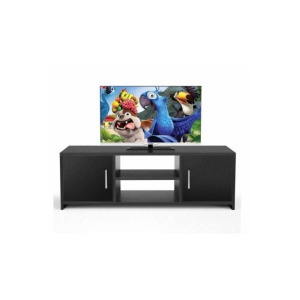 TV állvány 110x36x35cm forgácslappal - fekete