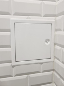 Szervízajtó fém 30x30 cm