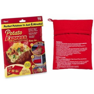 Potato Express - mikrózható burgonya gyorsfőző zsák