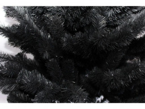 Fekete műfenyő - 200cm