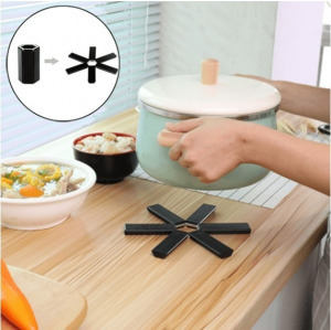 Hőálló, összecsukható, csúszásmentes serpenyő és edényalátét