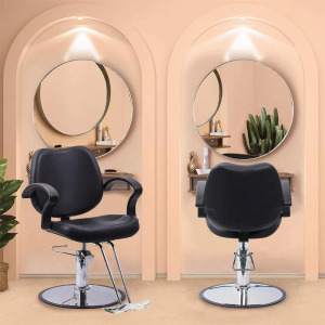 Fodrász szék, fekete