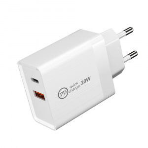 20W gyorstöltő type-C+USB