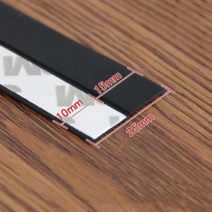 Ajtó és ablak szigetelőszalag - fekete