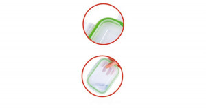 Alpina 8 részes minőségi üveg ételtároló szett