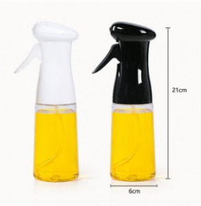 Műanyag olajpermetező palack fekete