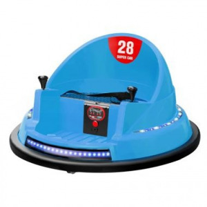 Elektromos gyermek dodzsem 6V, akku+távirányító, kék