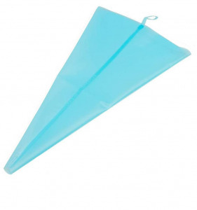 Sütemény díszítő készlet habzsákkal tulipán alakú