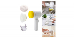 Akkumulátoros tisztító kefe - vezeték nélküli / 3 tisztítási móddal