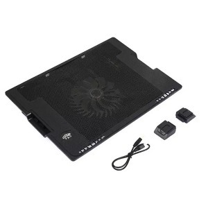 Ergostand laptophűtő, LED világítással (YL-339A)