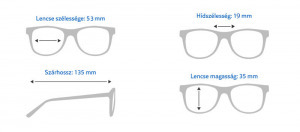 Fényre sötétedő dioptriás multifokális szemüveg +2