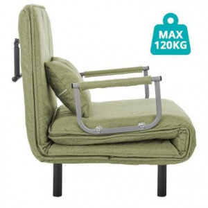 2 az 1-ben fotelágy, zöld