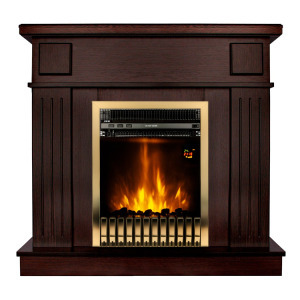 Elektromos kandalló Marina wenge & Gala gold, Art Flame, 997x1034x270 mm, 2000 W