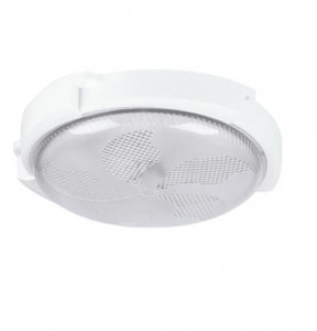 THO napelemes kör alakú vízálló kültéri veranda mennyezeti lámpa