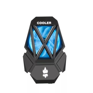 Univerzális okostelefon hűtő, RGB, gyorshűtés, könnyen hordozható, fekete