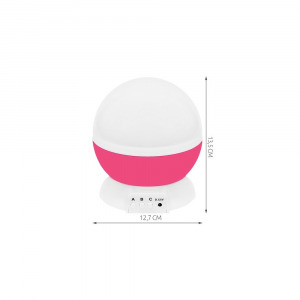 LED csillagos égbolt projektor - 13,5 x 12,7 cm