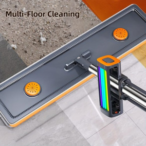 Rozsdamentes acél lapos felmosó tárolóval