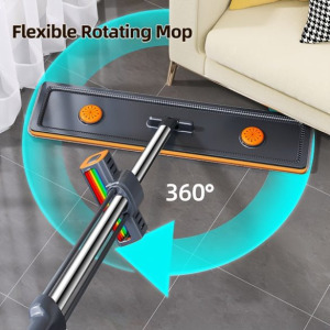 Rozsdamentes acél lapos felmosó tárolóval