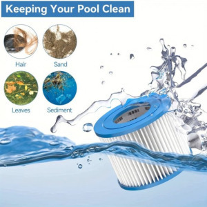 8 db medenceszűrő filter